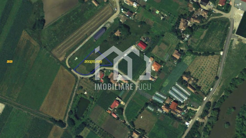 Teren pentru casa cu CU, intravilan, Jucu de Mijloc - Poză 1