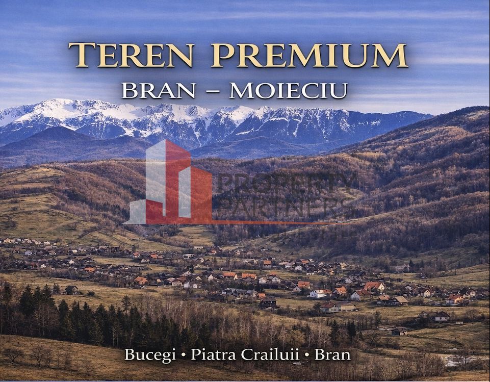 Teren Bran | 3.520 mp | Vedere Bucegi & Castelul Bran - Poză 1