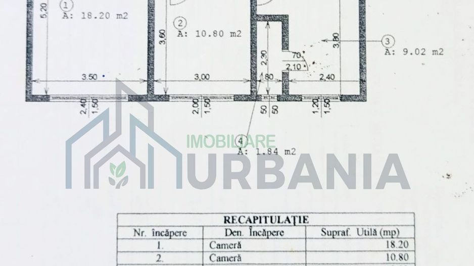Apartment 2 camere str. Zugravi - Poză 2