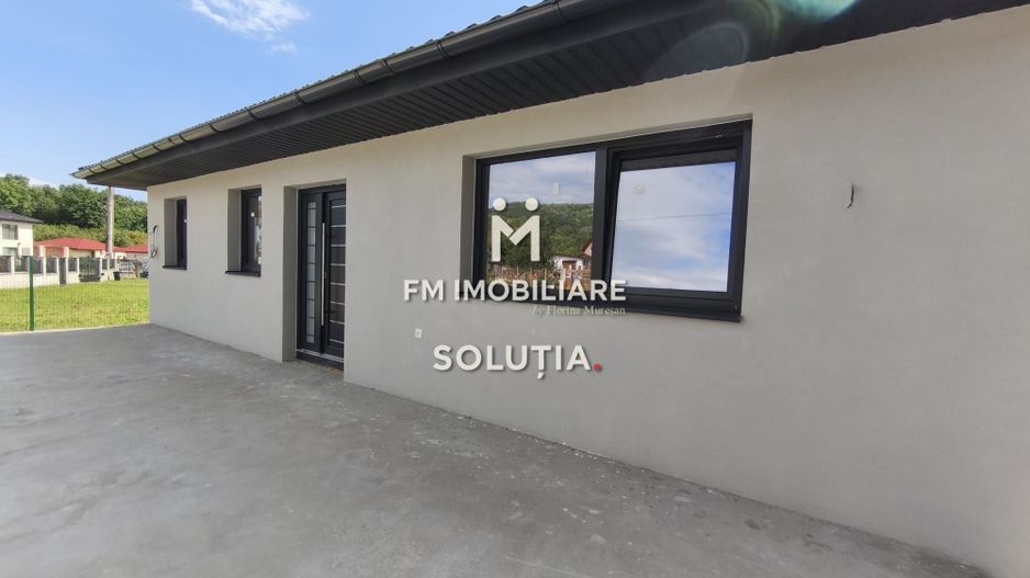 Casă nouă, semifinisată, 12 ari teren, Tăuții Măgherăuș! - Poză 1
