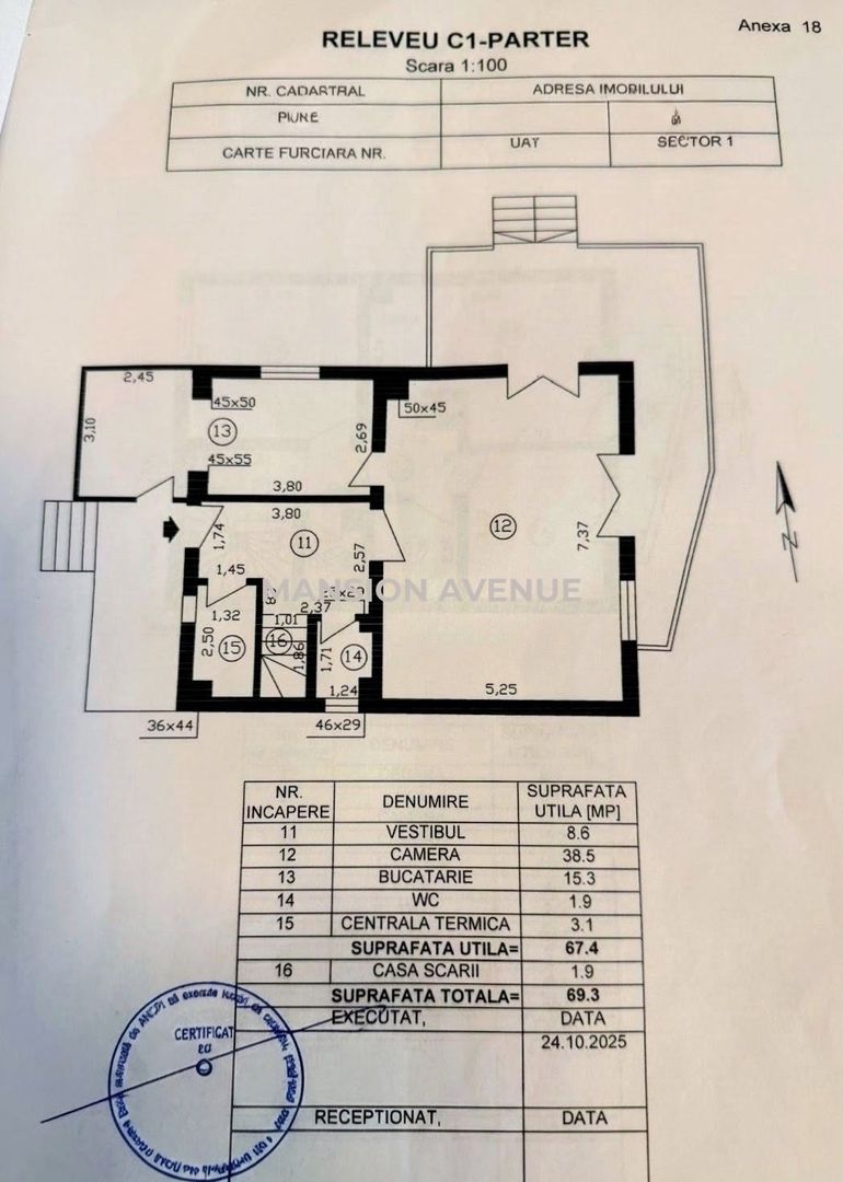 Vila premium cu gradina individuala -  Baneasa, langa parcul Herastrau - Schiță 26