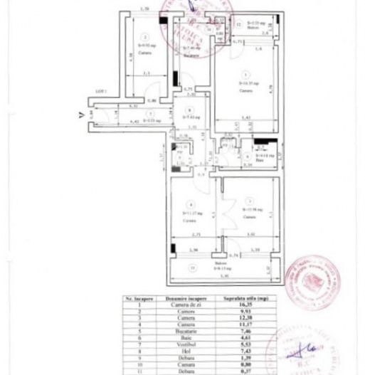 Apartament 4 camere Dorobanti | Imobil 1977 - Poză 15