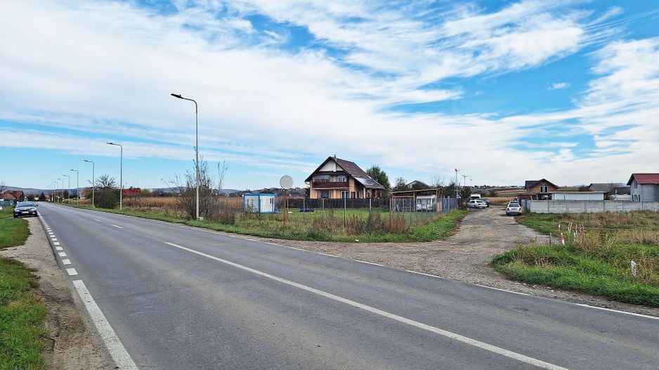 Teren intravilan Bod, 998mp la drum judetean, ingradit. - Poză 4