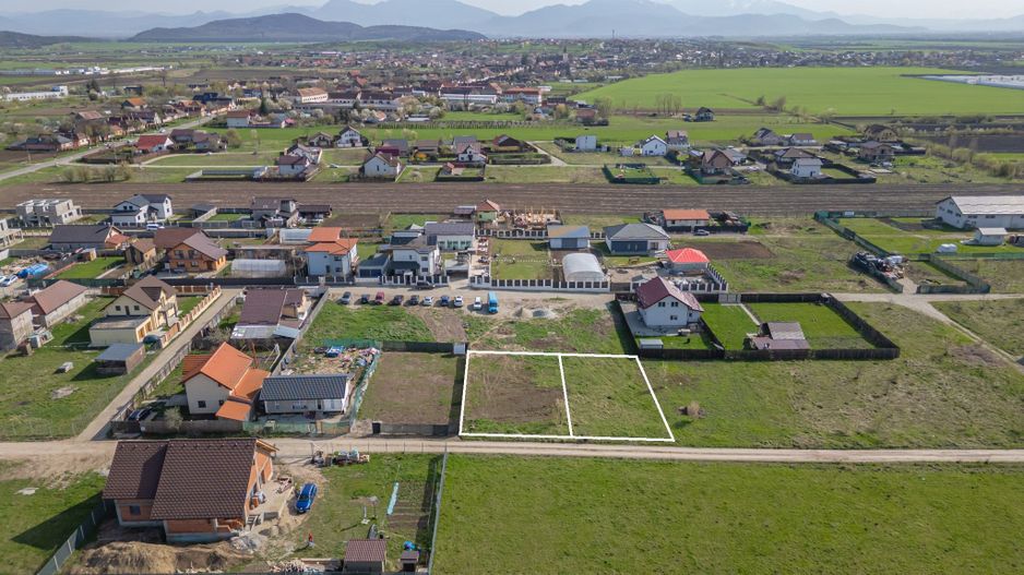 Teren 479 mp pentru construcții locuințe, Bod, utilități la stradă - Poză 4