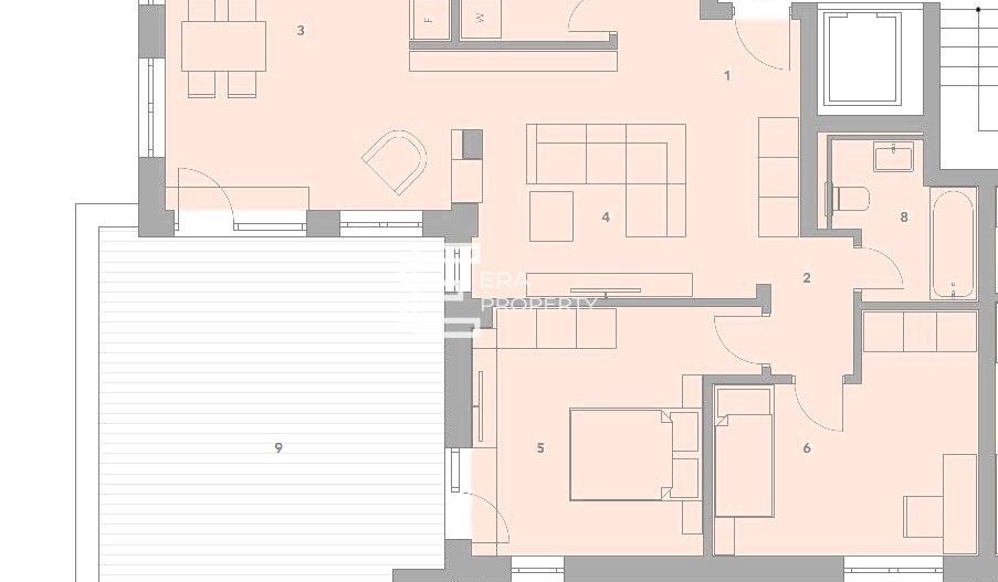 Penthouse 3 camere 80 mp, terasa 32 mp, Turnisor /Sibiu - Schiță 16