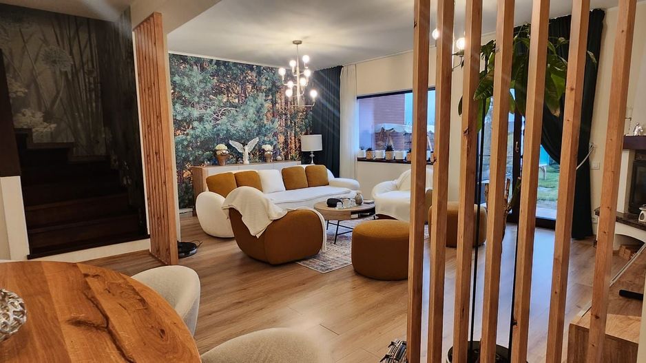 Vilă elegantă cu grădină amenajată – Tămași, Corbeanca, Construcție 2023 - Poză 1