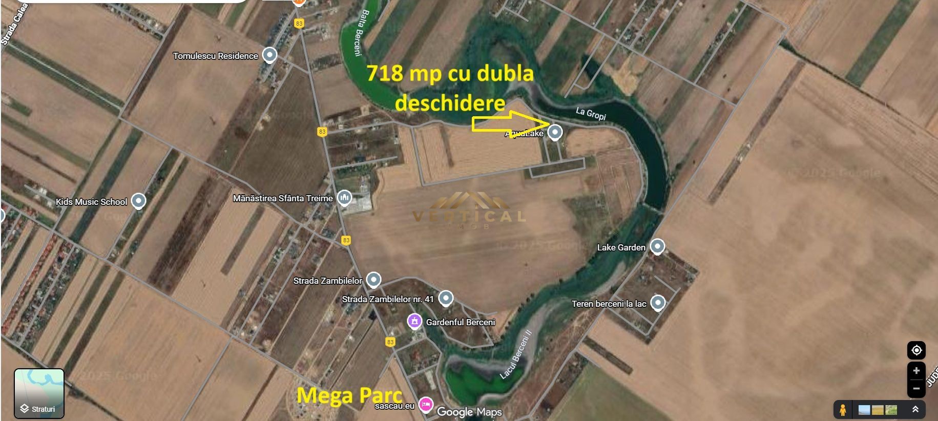 Ocazie, Teren 718 mp, lac, Berceni/ Vidra - Poză 2