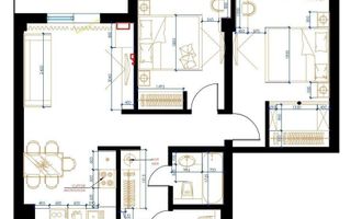 Vânzare, apartament, 2 camere, Complexul Oasis, Râșcani - Poză 20