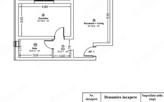 Apartament 2 camere  Giroc  parter cu terasa - Poză 7