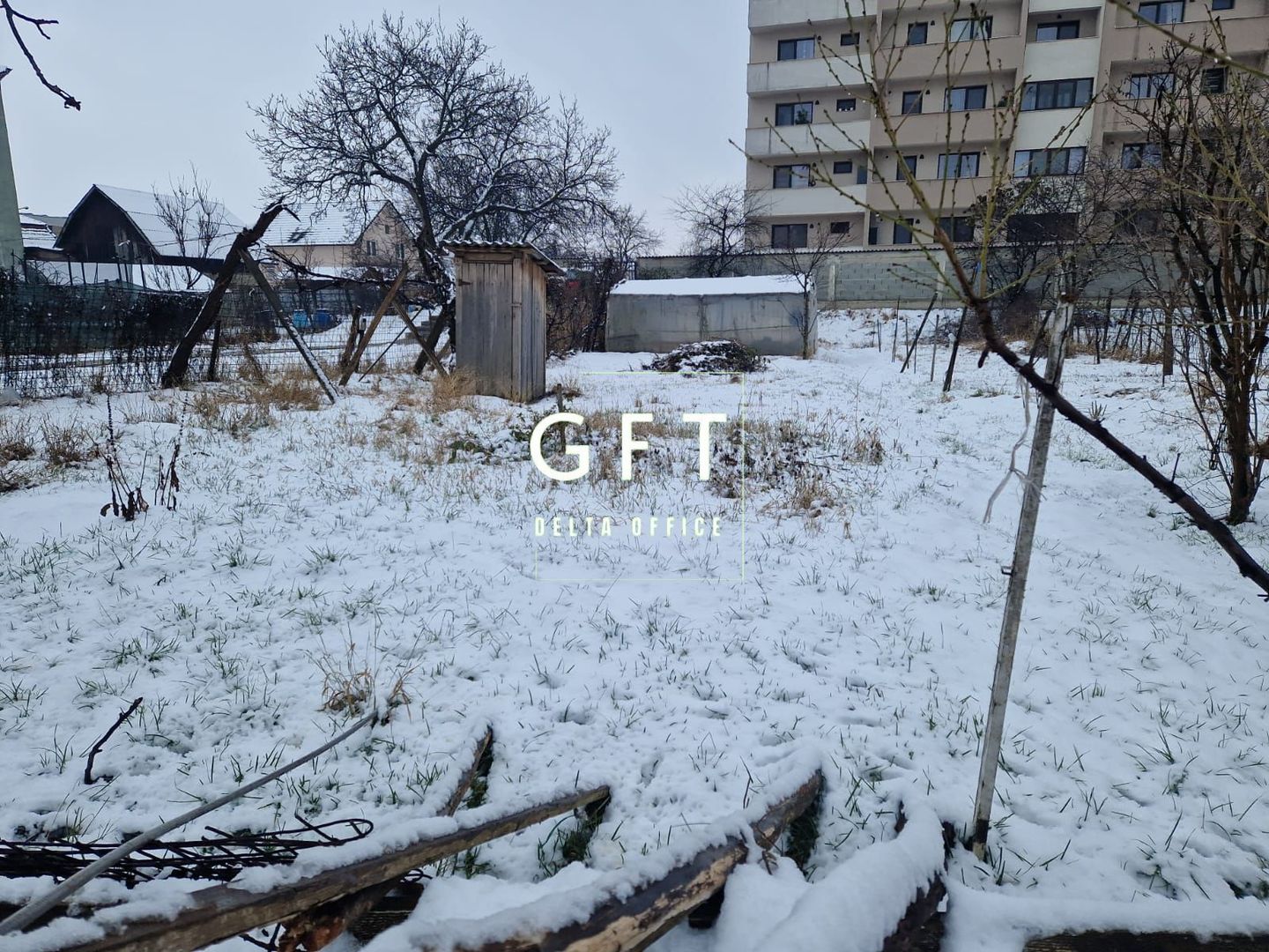 Teren intravilan 790mp cu utilitati-pretabil casa/bloc-Zona Pompieri - Poză 1