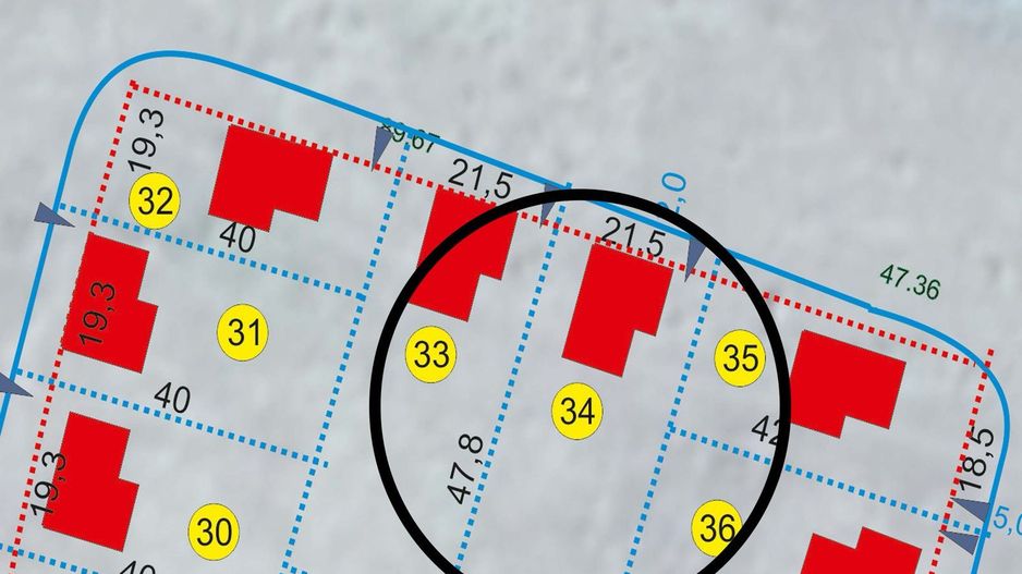 Teren intravilan pentru constructii in cartier Belvedere Parcela 34 - Poză 1