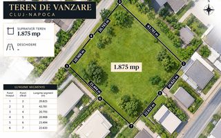 Teren de investitie 1.875 mp, zona Borhanci, Autorizare directa! - Poză 1