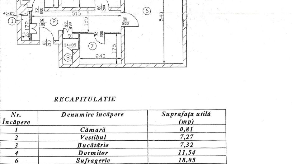 Apartament de vanzare -2 camere decomandat - Teiul Doamnei - Poză 22