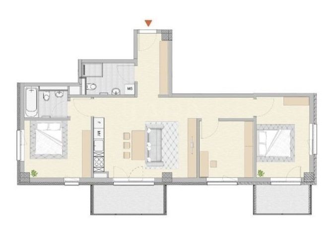 Apartament modern cu 4 camere într-o zonă liniștită aproape de Centru. - Poză 10