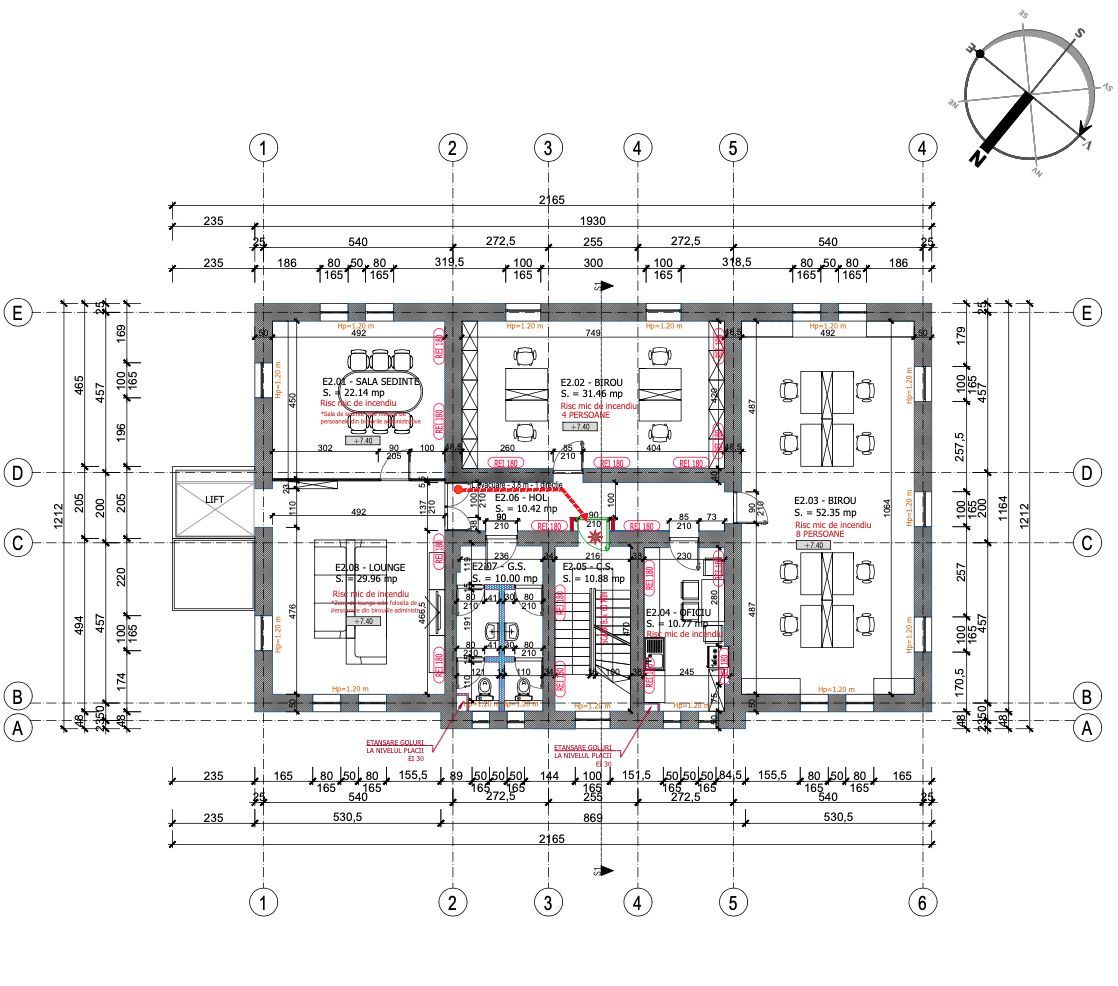 Clădire administrativă renovată integral – oportunitate investițională – Brașov - Schiță 48