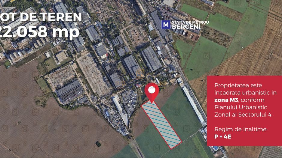 Teren intravilan generos, investitie ideala in zona IMGB - Sectorul 4 - Poză 2