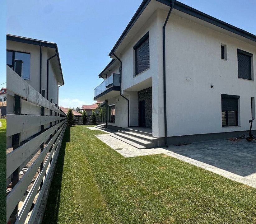 Vilă individuală Corbeanca | design modern, curte amenajată - Poză 1