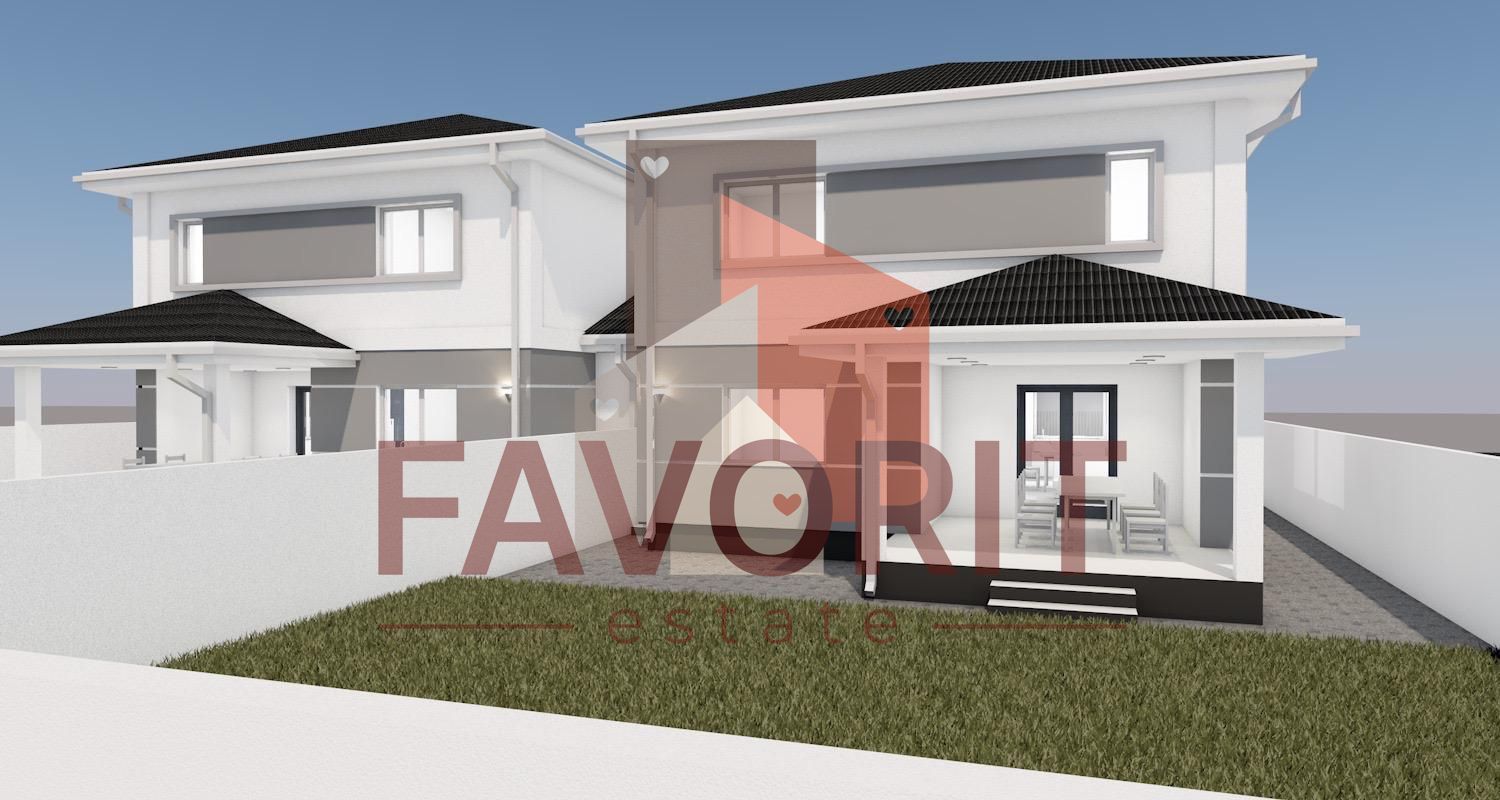 Duplex despartit prin camera tehnica. Carport. Pozitie excelenta - Poză 4