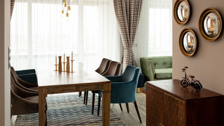 Inchiriem penthouse 4 camere mobilat lux  Coresi - Avantgarden - Poză 9