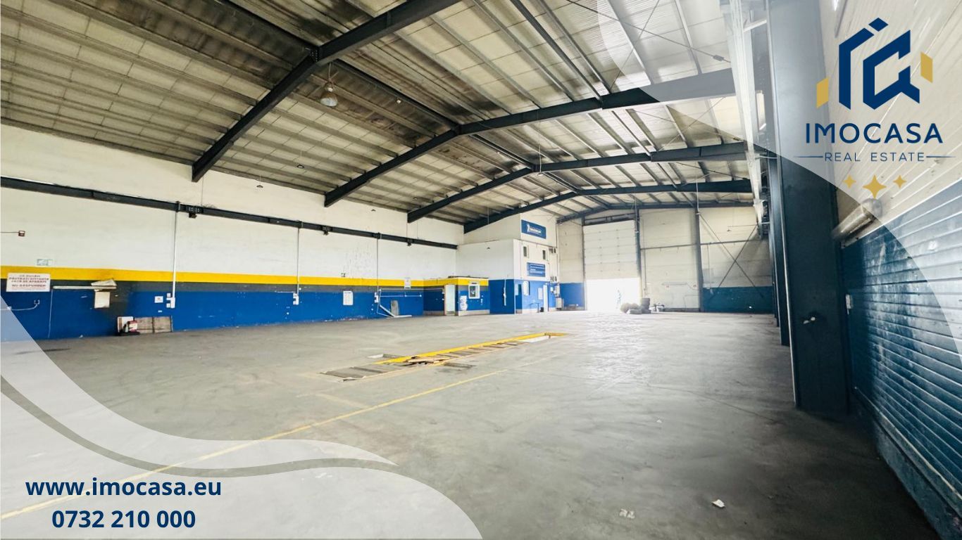 Hala de inchiriat atelier/depozit Micalaca Acces Tir 600+600 M.P. - Poză 3