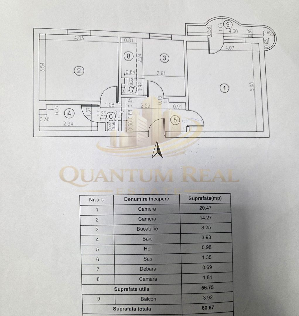 Apartament 2 camere 13 Septembrie-Prosper, et. 1/8 - Poză 7