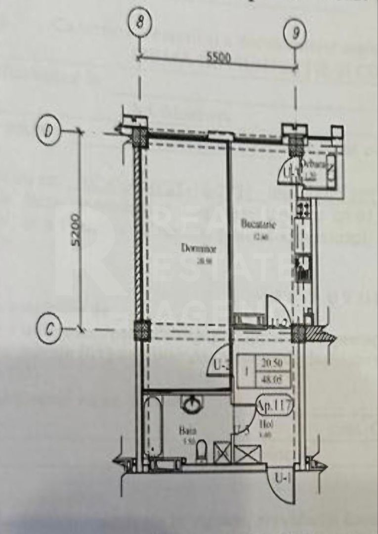 Vânzare, apartament, 1 cameră, Ghenadie Iablocikin, Buiucani - Poză 9