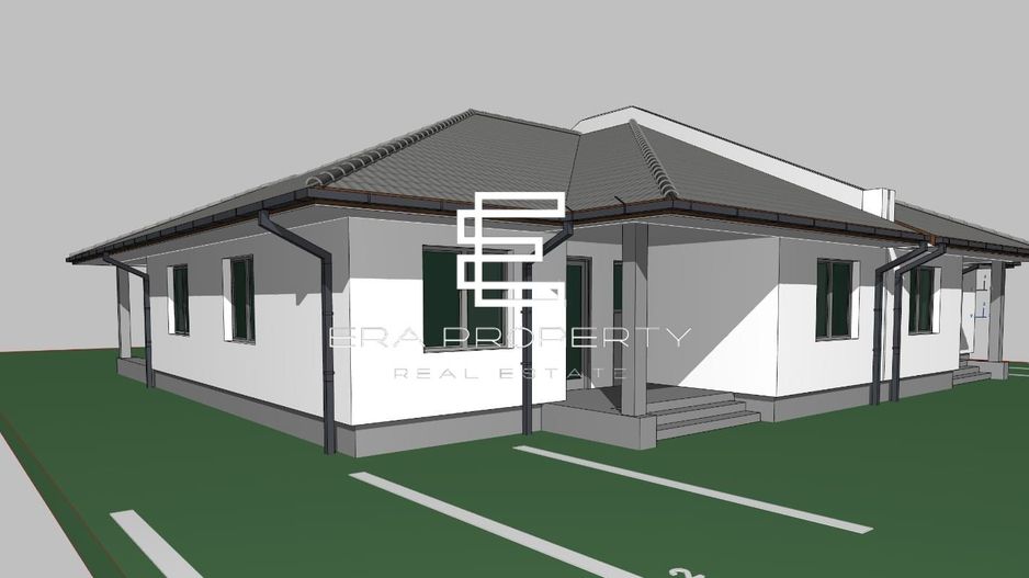 Case pe un singur nivel teren 479 mp cu panouri solare – Cristian/Sibiu - Poză 4