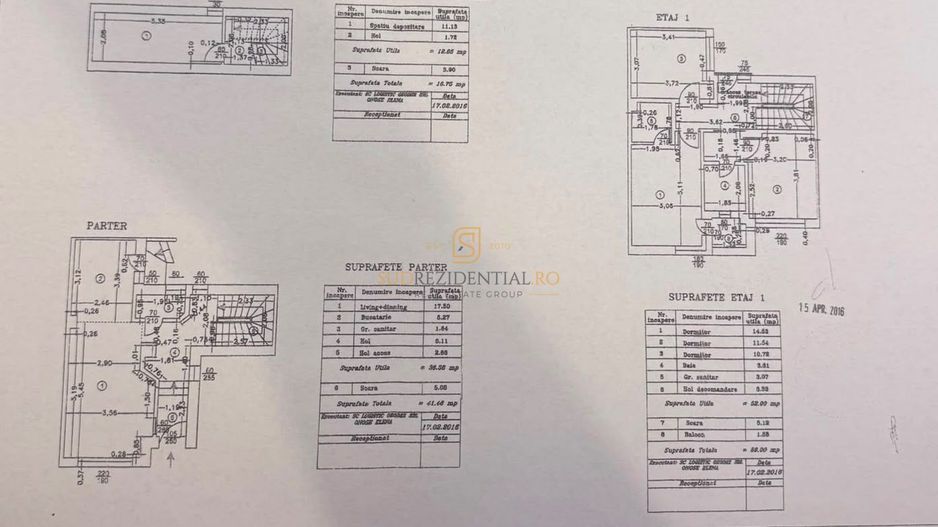 Închiriere vilă P+1, 4 camere, 102 mp utili, pet friendly - Schiță 8