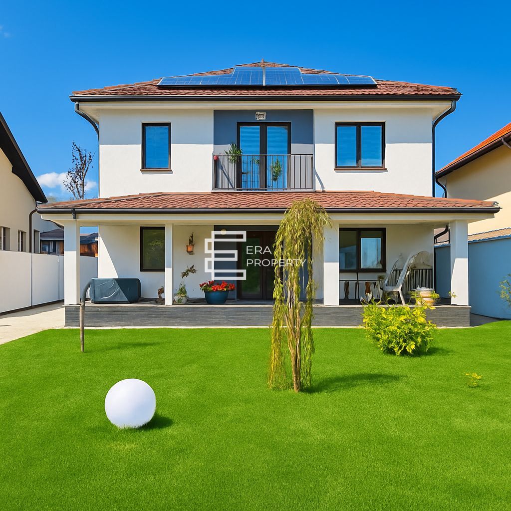 Casă single modern amenajata- panouri fotovoltaice –Cartierul Primaverii Sibiu - Poză 22