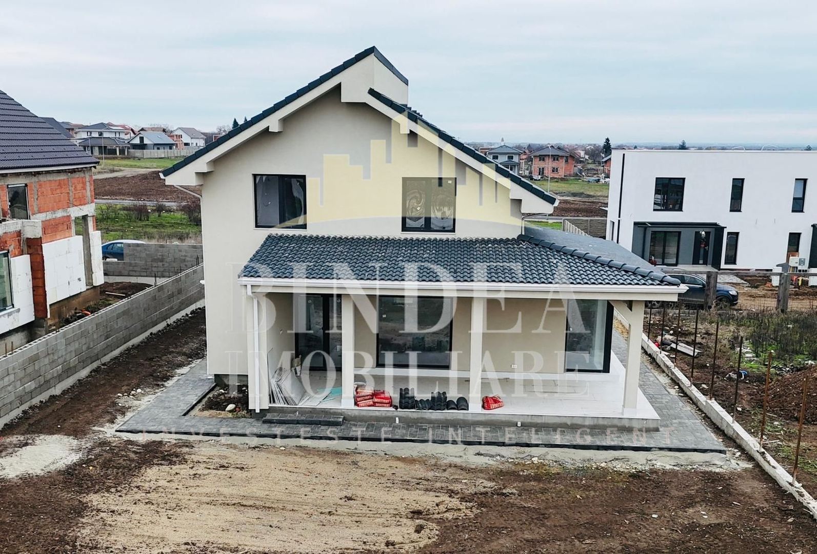 Casa individuala P+ M Giarmata- cartier case noi - Poză 4