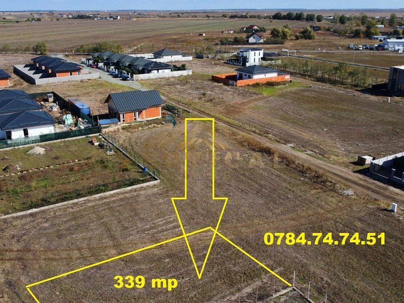 Teren cu gaz si curent - comuna Berceni - Poză 4