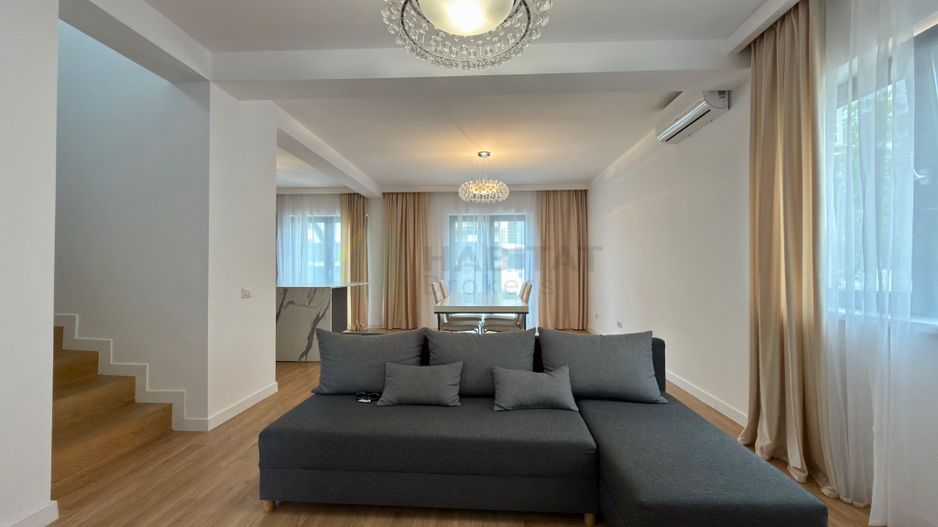Vilă modernă cu 5 camere de închiriat în Corbeanca - Poză 1