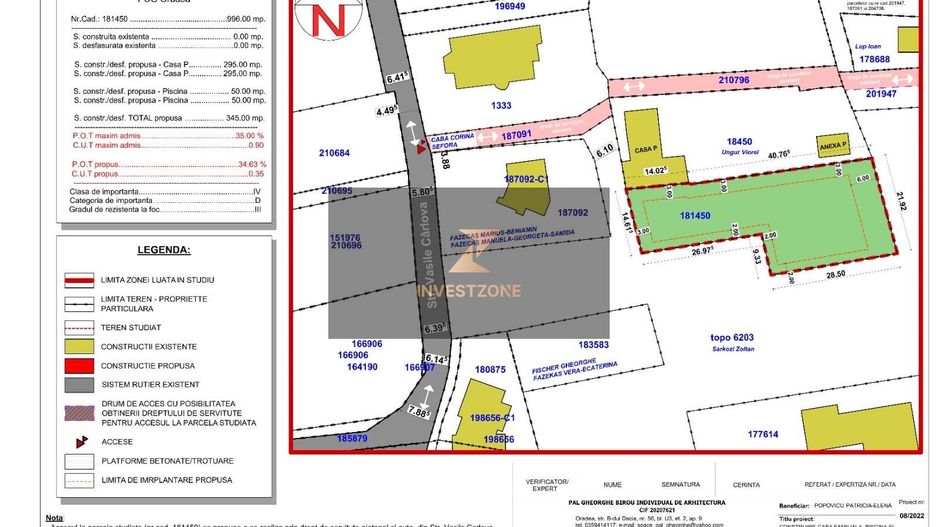 teren de vanzare 1000mp ,strada Bartok Bela Oradea - Poză 4