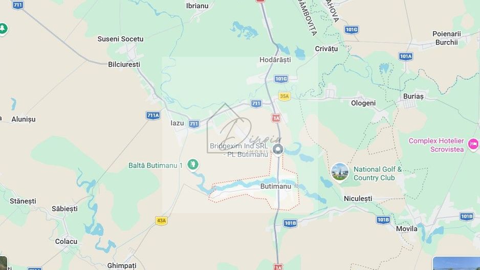 Teren intravilan Butimanu - Hodarasti - Cornesti - Bujoreanca - Poză 2