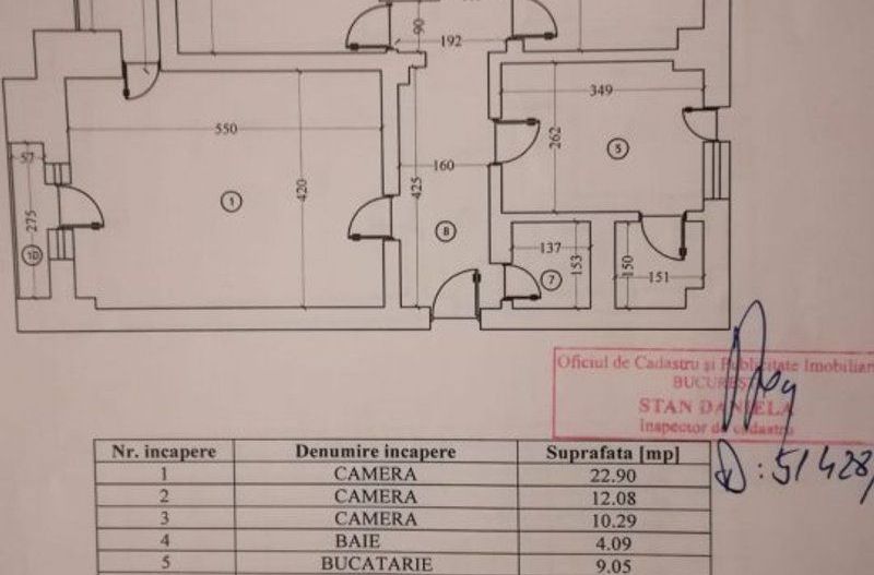 Apartament 3 camere stradal Piata Natiunile Unite - Poză 18