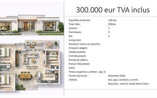 Casă modernă la parter, situată în București - Zona Giulesti - Poză 1