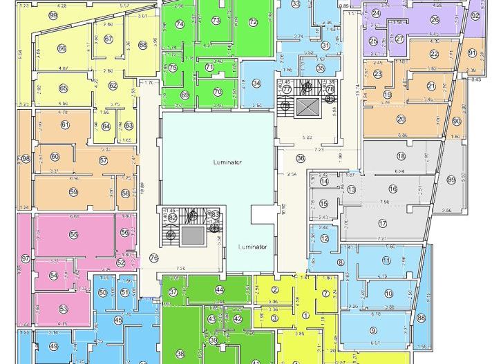 Tomis Nord - Vanzare apartament decomandat cu 3 camere, bloc nou. - Poză 10