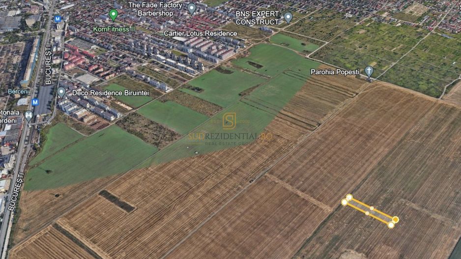 Teren 5000 mp, deschidere dubla - Popesti Leordeni, zona excelenta - Poză 12