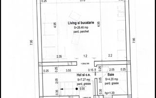 Casa tip Duplex 3 camere, mobilata/utilata-zona Izvor/Tarlungeni - Poză 13