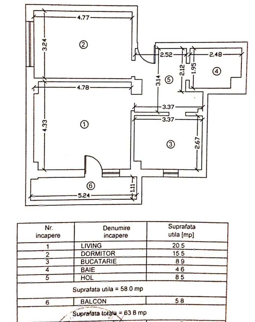 De vânzare apartament nou 2 camere – Tomis Plus, Constanța - Poză 13