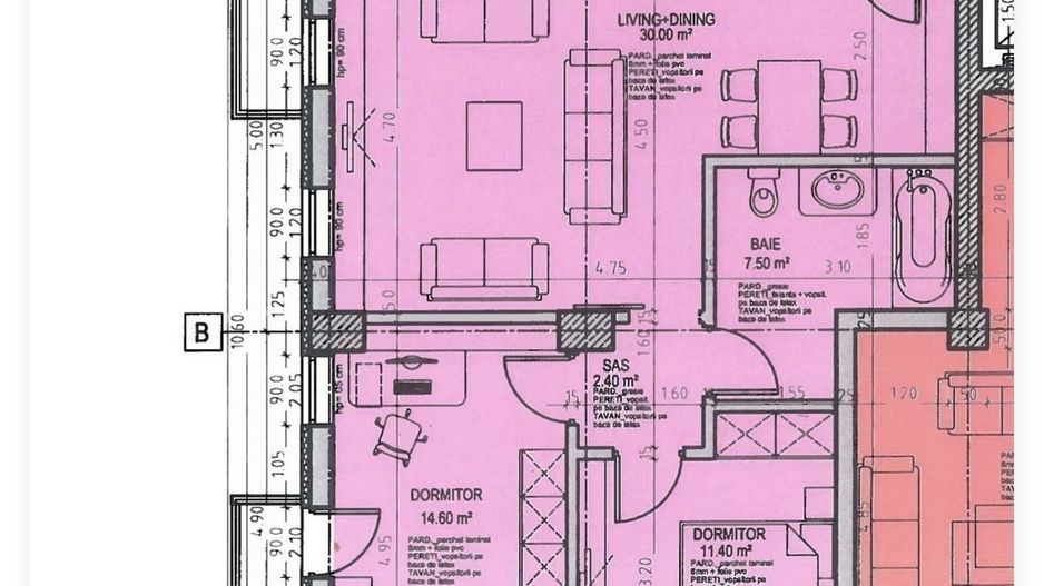 Apartament 3 camere | Terasă + 2 balcoane | Parcare | Bloc nou - Poză 11