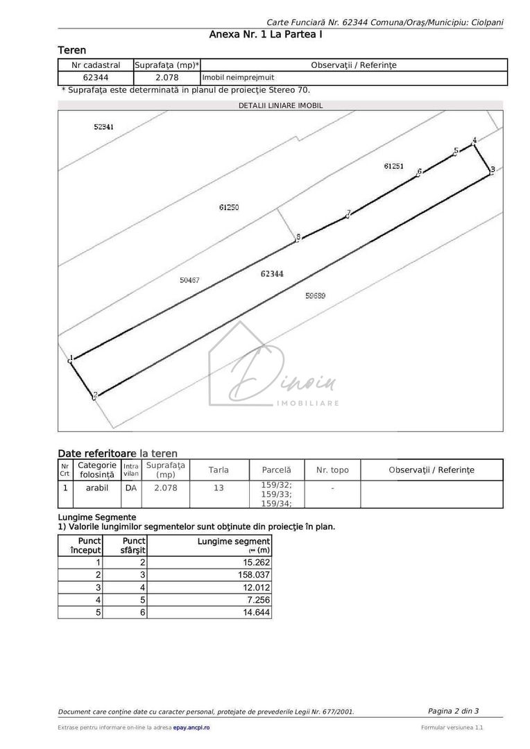 Teren intravilan 2078 mp langa padure - Piscu Ciolpani Snagov - Poză 10