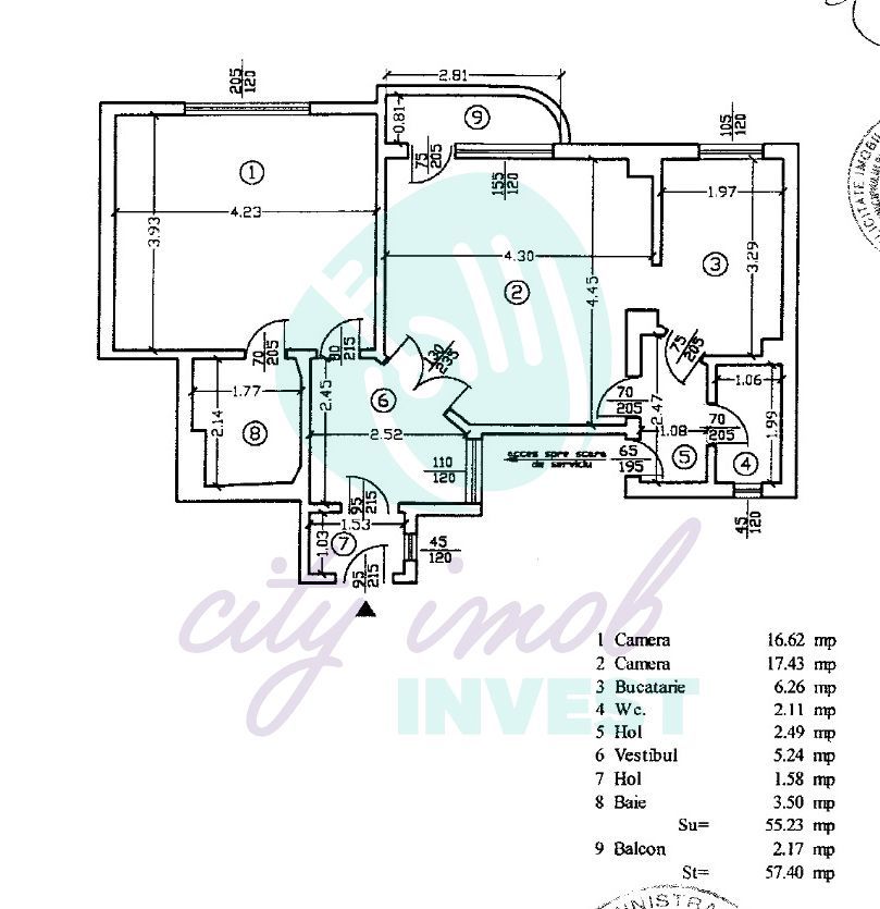 Apartament 2 camere, Calea Dorobanti - Poză 2