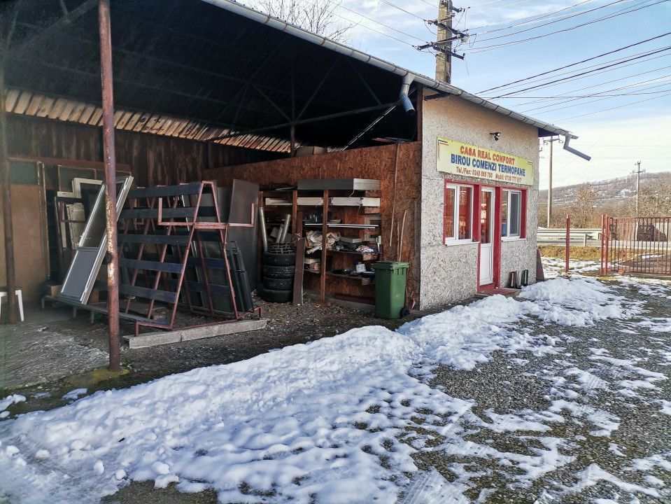 Vanzare hala atelier, stradal, Stalpeni - Poză 6