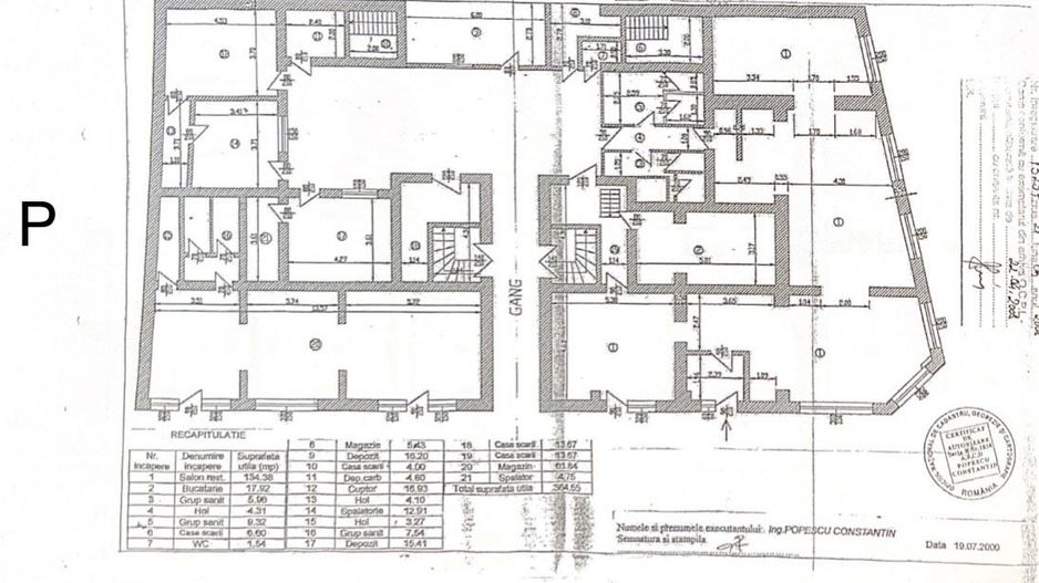 Spatiu comercial P+E zona Rosetti / 800 mp - Poză 23