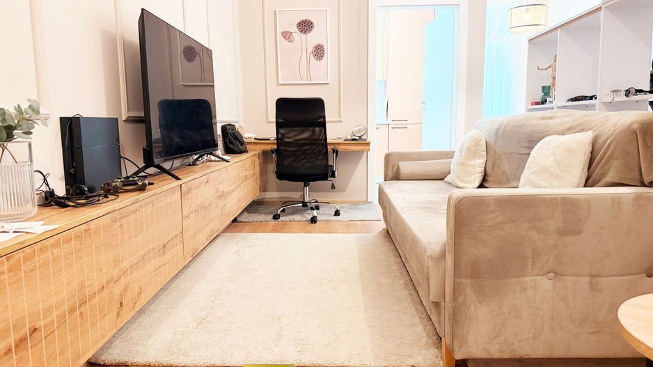 Apartament 1 cameră de vanzare Timișoara – Vivalia Grand, terasa - Poză 2