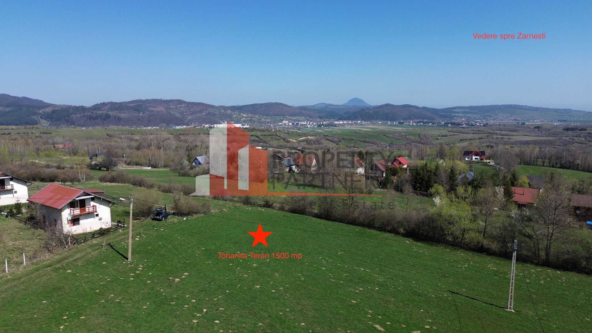 Teren Bran Tohanita | Intravilan 1.500 mp | Vedere Panoramică| - Poză 3