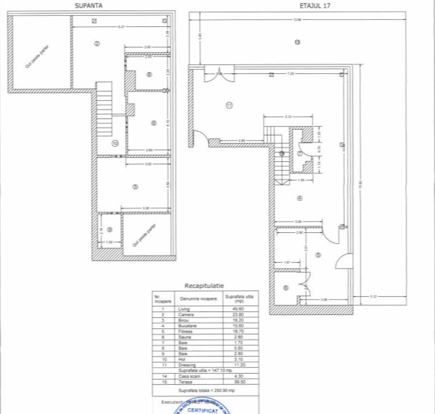 Penthouse Asmita Gardens | terasa 99 mp | Splaiul Unirii - Poză 49
