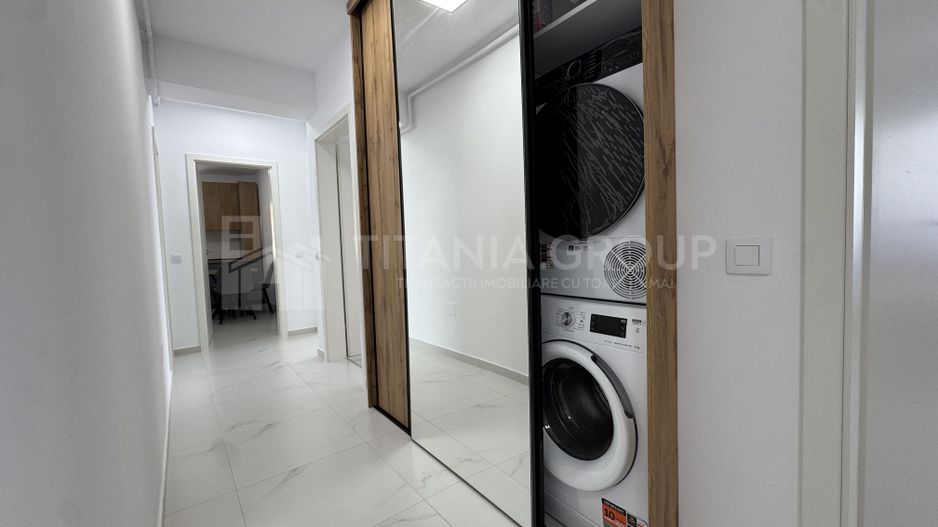 PRIMA INCHIRIERE Apartament modern 3 camere, 2 bai, parcare, Casa Nobel Coresi - Poză 8