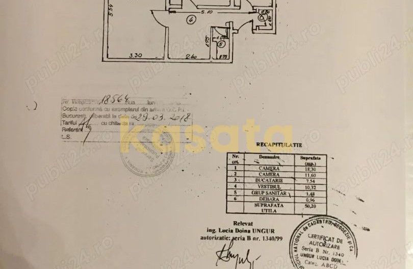 OPORTUNITATE | APARTAMENT 2 CAMERE | STEFAN CEL MARE | BLOC 1981 - Schiță 9